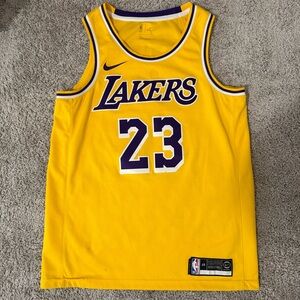 Nike LA Laker Lebron James Jersey